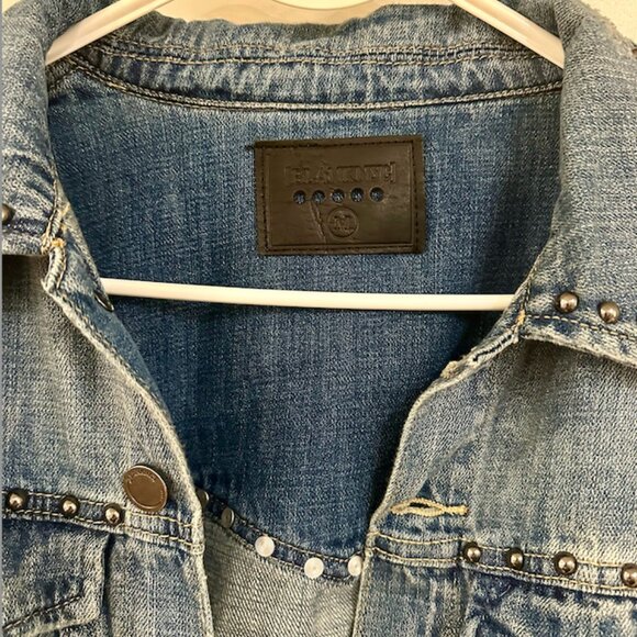 Blank NYC, Studded Denim Jacket - Picture 4 of 4